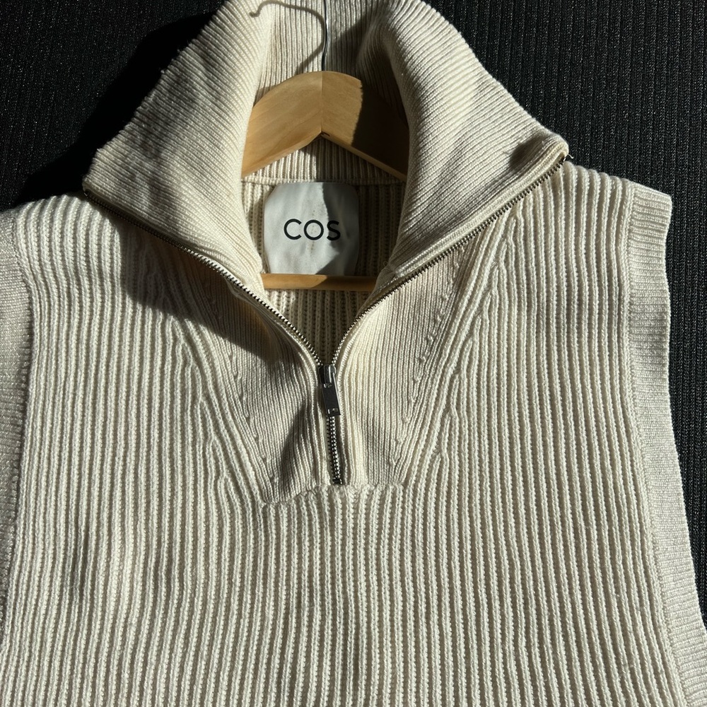 COS Open sided sweater vest